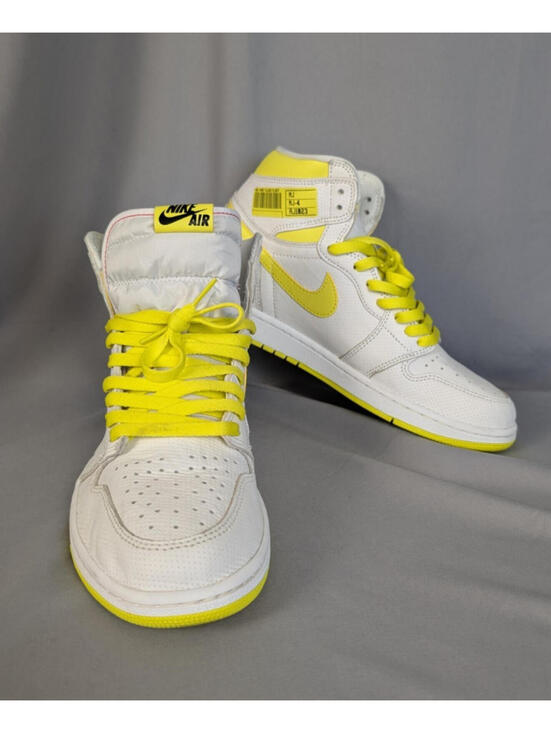 Jordan Other - Nike Air Jordan 1 High OG First Flight White Yellow Men's Size 10.5